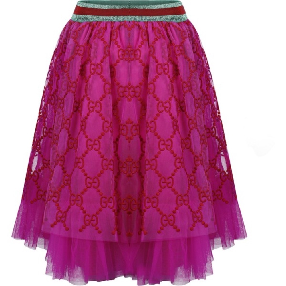 Gucci Kids Tulle Skirt